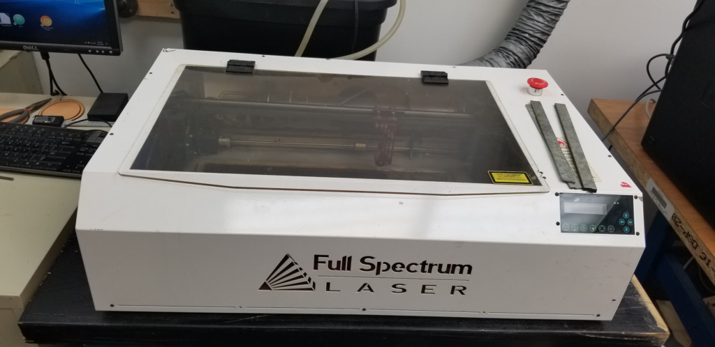 Image of the new Full Spectrum Laser Cutter